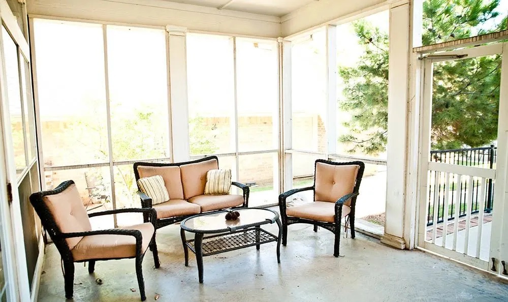 Lovely outdoor patio
